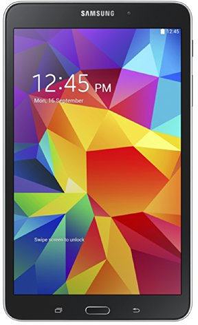 Samsung Galaxy Tab 4 7-inch Tablet (Black) - (Quad Core 1.2GHz, 1.5GB RAM, 8GB Storage, Wi-Fi, Bluetooth, 2x Camera, Android 4.4)