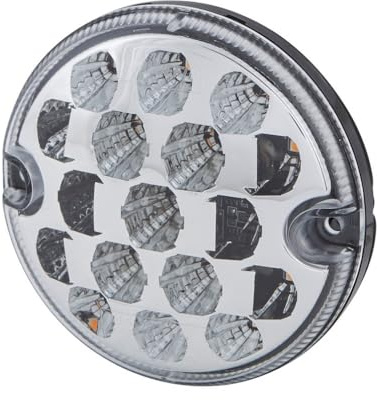 HELLA Valuefit 2Be 357 028-051 Feu Clignotant - Led - 24/12V - Montage En Saillie/Vissé - Fiche: Extrémités De Câble Ouvertes - Avant - Quantité: 1