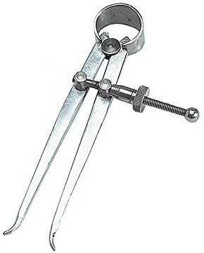 Faithfull Pied à coulisse à l'intérieur 3 en