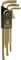 Bondhus 38099 GoldGuard Ballpoint L-Wrench, Gold, WS: 1.5, 2, 2.5, 3, 4, 5, 6, 8 und 10mm