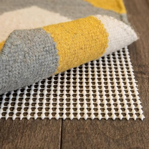 Slip-Stop Ultra Stop Low-Profile Non-Slip Rug Pad for Area Rugs and Runner Rugs, Rug Pad for Hardwood Floors 8 x 10 ft
