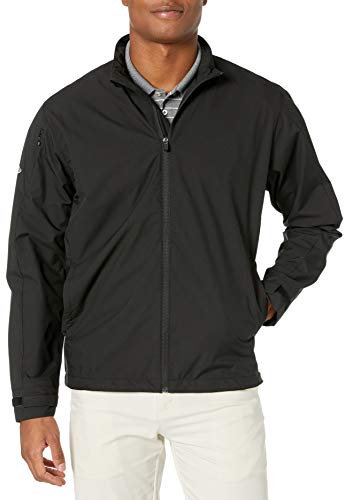 Callaway Opti-Repel Herren-Windjacke, langärmelig, durchgehender Reißverschluss