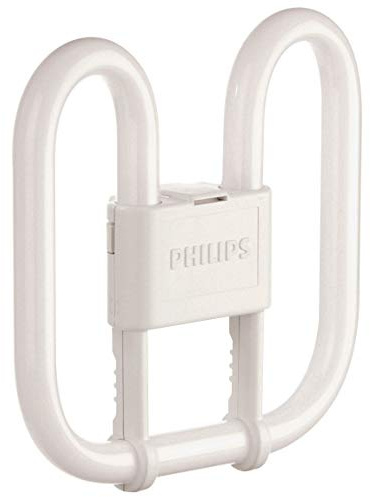 Philips PL-Q Compact Fluorescent 2 Pin Light Bulb (GR8 16W) - Warm White