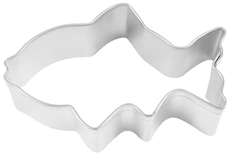 R&M Fish 3 Cookie Cutter in Durable, Economical, Tinplated Steel