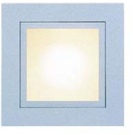 CLE LED/Halogen Wand Deckeneinbauleuchte YK Quattro Square max. 1x 35W alu grau