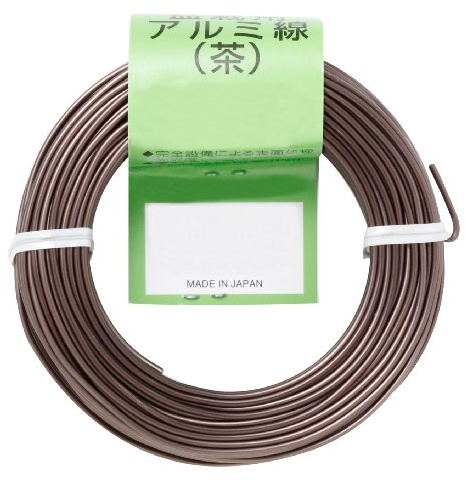 Alambre de Aluminio para Bonsai 1 mm 100 g - Ishizaki Kenzan Made in Japan