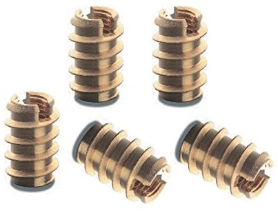 Kerb Konus M3 Lot de 10 douilles en laiton fileté pour bois
