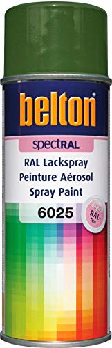 belton spectRAL Lackspray RAL 6025 farngrün, glänzend, 400 ml - Profi-Qualität