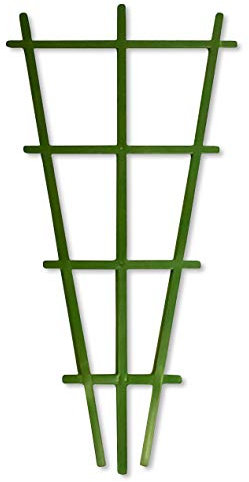 Elixir Gardens Green Plant Pot Trellis/Support | 1-100 Quantities Available | Plastic Climbing & Plant Trainer | x 3