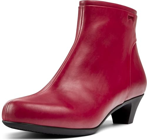 Camper Women's Helena Bajo 46232 Ankle Boots, Medium Red 040, 39 EU