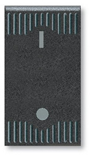 45310L-INTERRUTTORE BIPOLARE LUMINOSO NOIR