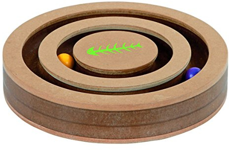 Kerbl 82259 tanke- och utbildningsleksak exciting för katter, 20 x 4 cm