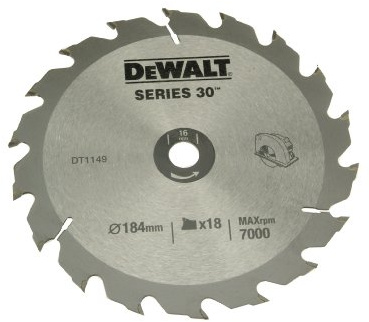 Dewalt 190 x 30 x 18 - Zahn Kreissägeblatt Serie 30, DT1152-QZ