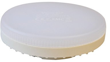 Vision-EL 77930 Ampoule LED 2700°K, Aluminium/PC, GX53, 6 W, Dépoli