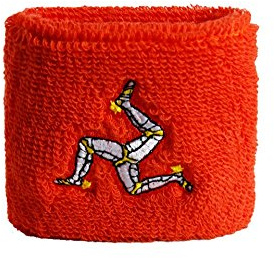 Flaggenfritze Schweiß- und Stirnbänder Großbritannien Isle of Man, für Erwachsene und Jugendliche, Sport/Fitness/Yoga, modisches Fan-Accessoire