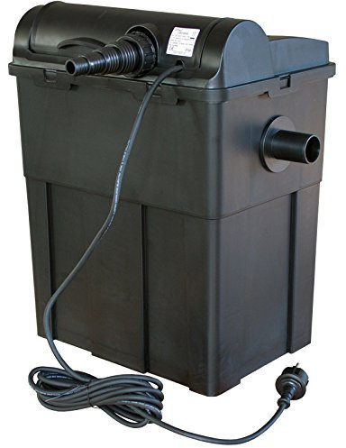 Jebao ubf9000 Teichfilter mit UV Einheit 11W UV UVC für Teiche bis 9000L Filter Koiteich Filtersystem