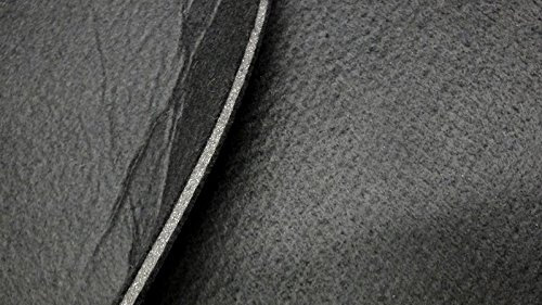 Stoffbook SCHWARZ/SCHWARZ BASTELFILZ Filz Stoff -10MM DICK- 90CM ZWEISEITIG Stoffe, C219