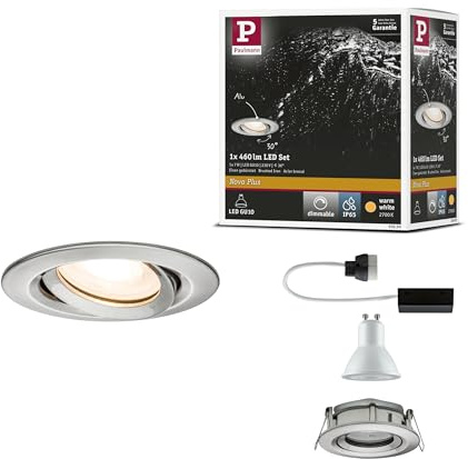 Paulmann Premium EBL Set Name IP65 schwenkbar LED 1x_W 230V GU10 51mm Eisen geb./Metall