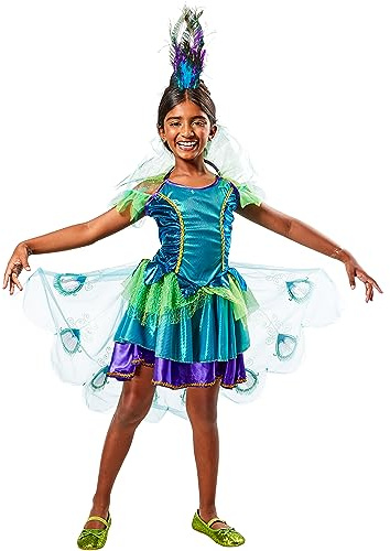 Rubie's 2887098L Peacock, Kostüm für Kinder, L