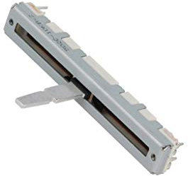 RS45112A400G Potentiometer: Schiebe 10kΩ 125mW THT ±20% linear Mat: Metall ALPS