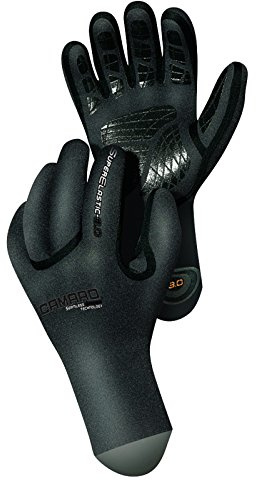 CAMARO Herren Tauchhandschuhe Seamless 3 mm, schwarz, L