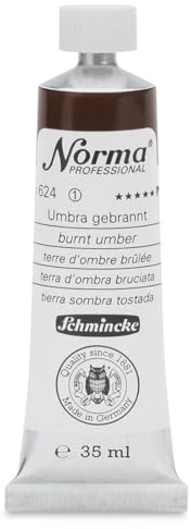 Schmincke NORMA Ölfarben, 35 ml, 624 Umbra gebrannt