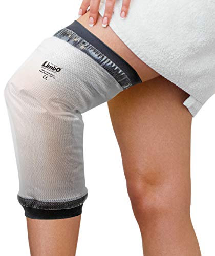 LimbO Waterproof Protectors Dressing Cover for Shower, Adult Knee M86, 39 to 54 cm Above Knee Circumference