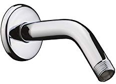 hansgrohe Brausearm 128mm, Chrom, Aus Chrom