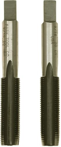 Park Tool ParkTool Unisex – Erwachsene Werkzeug TAP 6 Gewindeb Pedalgew R und L Paar Pedalgewindebohrer, Silver/Black, Einheitsgröße