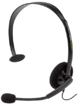 Official Xbox 360 wired headset - Black (Xbox 360)