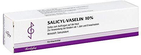 Bombastus Salicyl-Vaselin 10% Salbe, 100 ml Salbe
