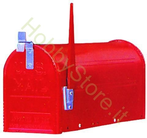 Vigor Blinky 27292-15 America Cassetta per Lettere, senza Palo, Rosso