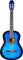 Eko GUITARS - CS-10 BLUE BURST Chitarra Classica Serie Studio, Colore Blue Burst