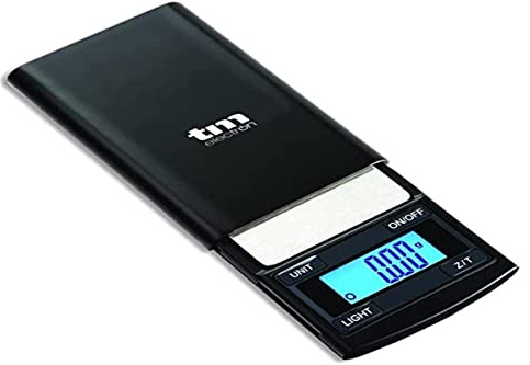 Tm Electron TMPBS002 Báscula Digital de precisión de Bolsillo con Capacidad máxima 100 g, autoapagado y Auto Cero balanza