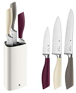 WMF Set di coltelli, Acciaio Inossidabile, Bianco, 4 Pezzi
