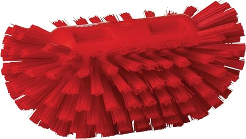 Vikan - Cepillo para tanque de higiene - Fibras duras - 130x205mm - Rojo