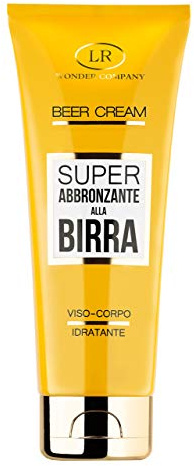 Beer Cream, crema super abbronzante e idratante alla Birra viso & corpo (100 ml) - Wonder Company