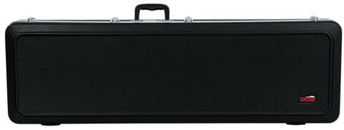 Gator Cases Deluxe ABS Molded Guitar Case for Electric Bass Guitars (GC-BASS)