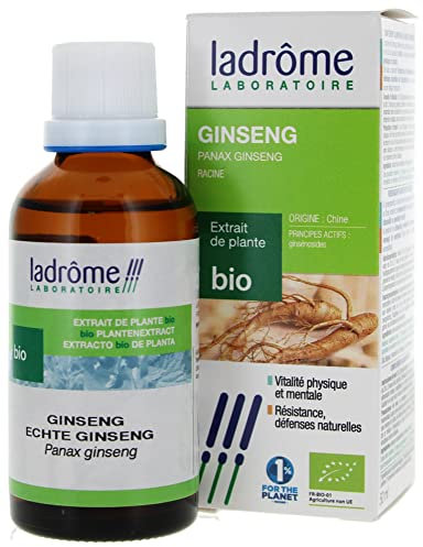 Ladrôme - Ginseng bio - Extrait de Plantes Fraîches - Ladrome