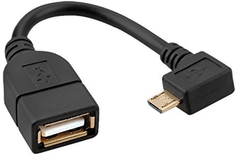VulTech SC10857 Cavo Adattatore, USB, Femmina, Micro USB Maschio, Nero
