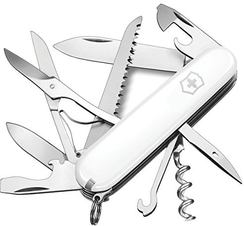 Victorinox Schweizer Taschenmesser Huntsman, Multitool, Swiss Army Knife, 15 Funktionen, Klinge, Korkenzieher, Dosenöffner