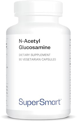 NAG (N-Acetyl Glucosamine) - Gelenk-, Knochen-, Muskelpflege - SuperSmart | Trägt zu optimaler Beweglichkeit, Flexibilität und Gelenkkomfort bei - GVO-frei