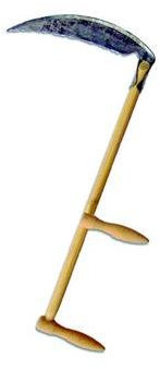 Miniatur Modell Zubehör, Sense, Länge ca. 13cm