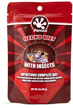 Pangea Fruit Mix With Insects Crested Gecko Complete Diet 2 oz