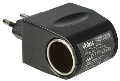 vhbw Adaptateur Allume-Cigare 12V vers 220V, convertisseur de Tension 1000mA pour GPS, système de Navigation, Chargeur