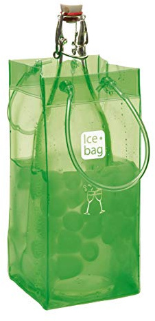 Ice.bag Basic - cubiteras (Verde, PVC)