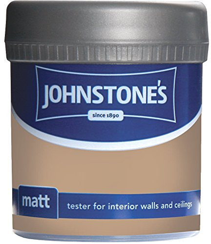 Johnstones No Ordinary Paint Water Based Interior Vinyl Matt Emulsion Burnt Sugar 75ml