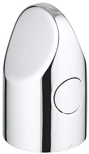 GROHE Temperaturwählgriff (Original Ersatzteil, Langlebig, Robust, Herstellergarantie: 5 Jahre), Chrom, 47729000