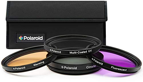 Polaroid Optics juego de filtros de 67 mm de 4 piezas (UV, CPL, FLD, WARMING)
