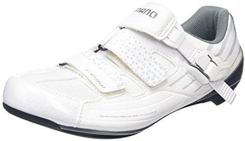 SHIMANO Unisex-vuxna moderna bromsar och växlar, Vitt, 43 EU